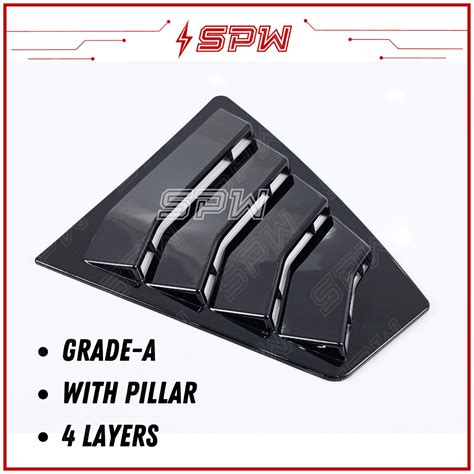 Proton Saga 2016 2025 Window Cover Mustang Rear Side Window Cover