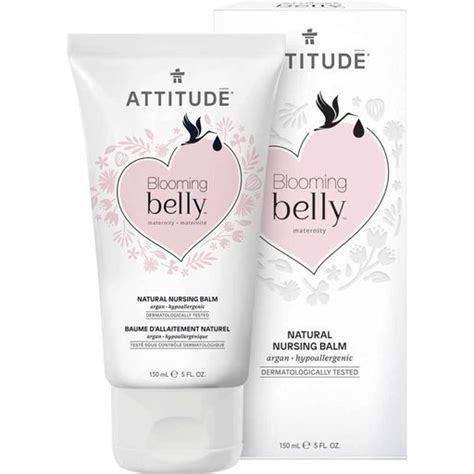 Attitude Blooming Belly Natural Nursing Balm Argan Ml Ecco Verde