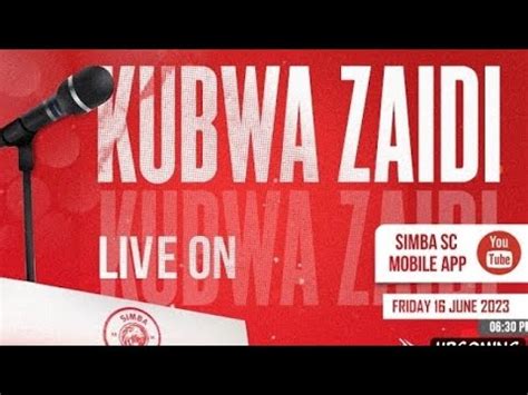 LIVE SIMBA WANAZUNGUMZA NA WAANDISHI WA HABARI MUDA HUU KUBWA ZAIDI