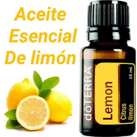 Aceite Esencial De Lim N Natural Puro Org Nico Doterra Ml Mercadolibre