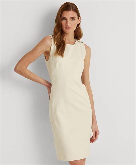 Lauren Ralph Lauren Sleeveless Ponte Dress Macys