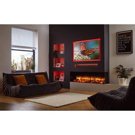 Charlton Jenrick I E Deep Electric Fire Heatwave Fireplaces