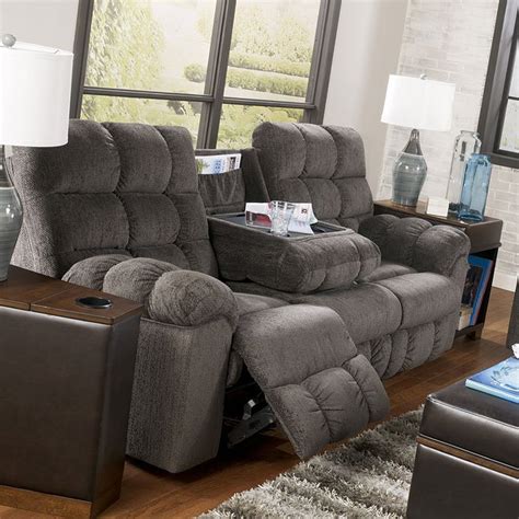 Acieona Slate Reclining Sectional Signature Design By Ashley Furniture