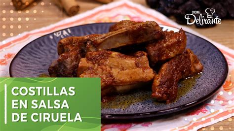 Costillitas De Cerdo En Salsa De Ciruela Cocina Delirante YouTube