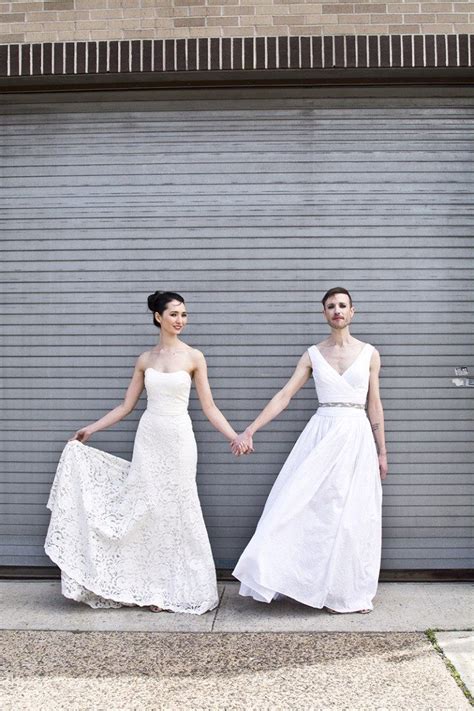 Gender Fluid Wedding Dress Photo Shoot That Stole Our Hearts In 2020