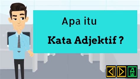 Kata Adjektif Contoh Ayat Kuiz Youtube