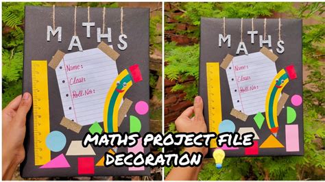 Customize Your Maths Notebook Decorate For A Unique School Accessory