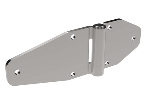 External Heavy-Duty Hinge 180° Stainless Steel | Heavy-duty hinges