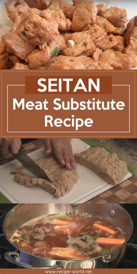 Recipe World Seitan - Meat Substitute Recipe - Recipe World