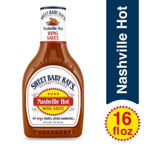 Sweet Baby Ray S Nashville Hot Wing Sauce 16 Fl Oz Kroger