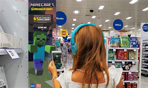 Microsoft Minecraft Scavenger Hunt Retail Activation Intergalactic