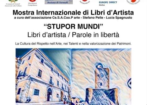 Termoli Domani L Inaugurazione Di Stupor Mundi Libri Opere D Arte