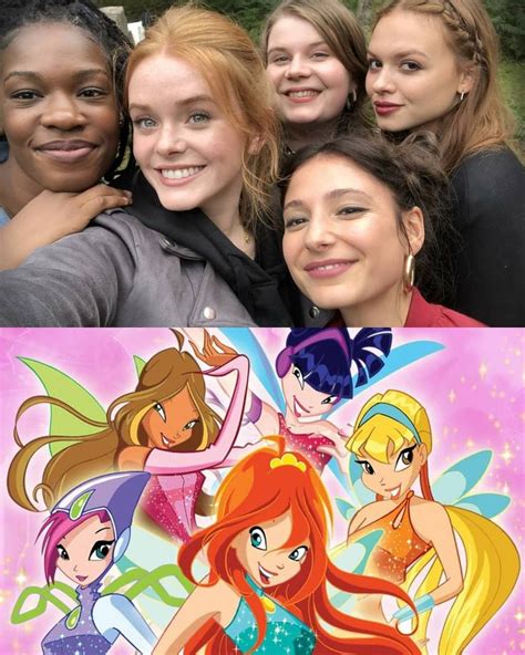 As gravações da série live action da Netflix de O Clube das Winx já