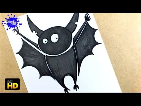 Como Dibujar Murcielagos Como Dibujar Un Murcielago Para Halloween