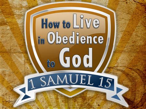 How To Live In Obedience To God On Vimeo