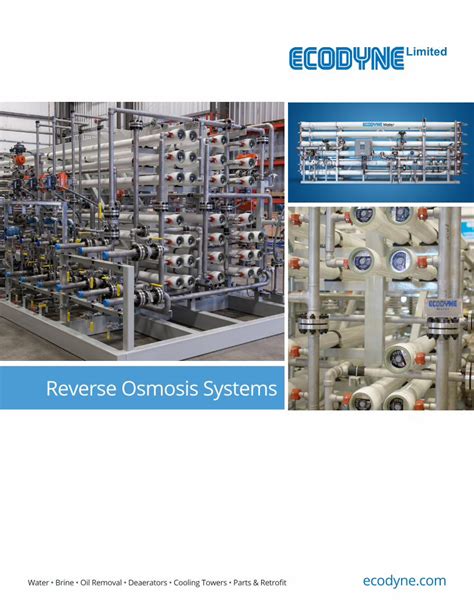 Pdf Reverse Osmosis Systems Ecodyne Osmosis Systems Ecodyne Ro