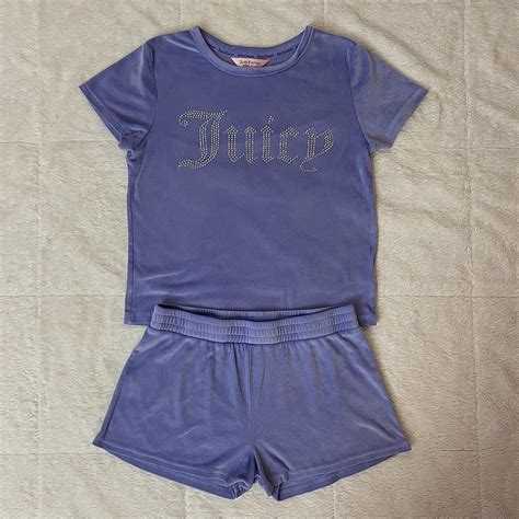 Juicy Couture Pajama Set Size M Fits Like A Depop