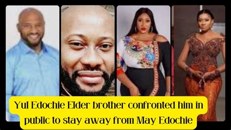 Breaking News Yul Edochie Elder Brother Confronted Him In Public To