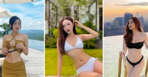 hot girl đóng phim Việt giờ vàng đọ dáng với bikini