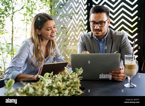 Multiracial Business People Friends Having Fun Working And Laughing