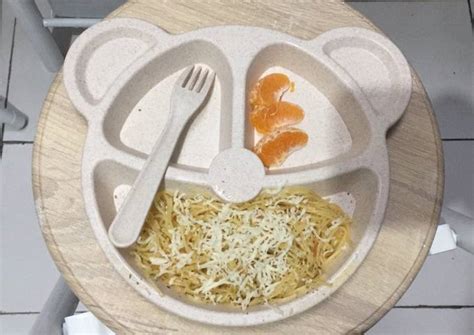 resep spaghetti aglio  lio  anak   oleh kikikitchen cookpad