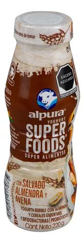 Yoghurt Bebible Super Foods Natural Alpura 220g MercadoLibre