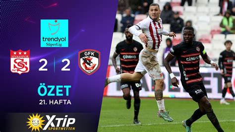 Merkur Bets E Y Sivasspor Gaziantep Fk Highlights Zet