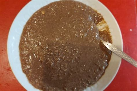 Schoko Bananen Porridge Von Iwentvegan Chefkoch