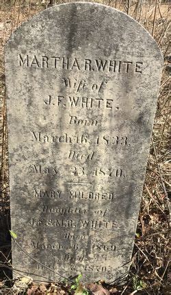 Mary Mildred White Memorial Find A Grave