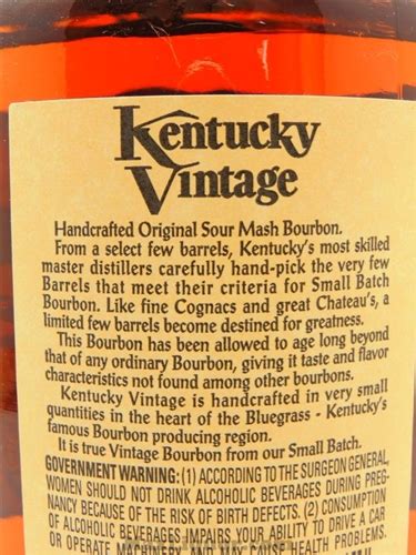 Kentucky Vintage Bourbon Buy Online Max Liquor