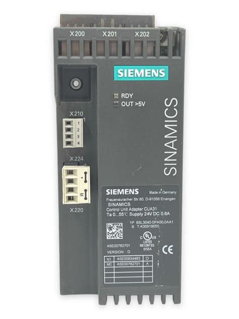 6sl3040 0pa00 0aa1 Siemens Emacstores