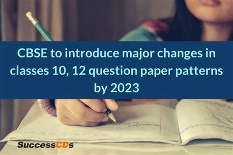 CBSE To Introduce Major Changes In Class 10 12 Board Exam Pattern By 2023