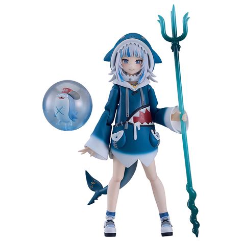 preorder max factory figma hololive production gawr gura figure blue