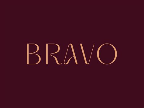 BRAVO LOGO DESIGN FASHION | LUXURY on Behance