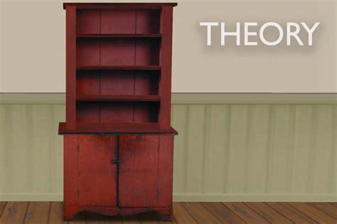 Second Life Marketplace Theory Red Cupboard