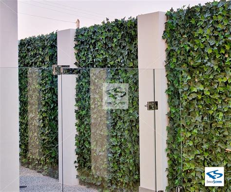 Artificial Ivy Green Leaf Mat Wall Panels by NatraHedge