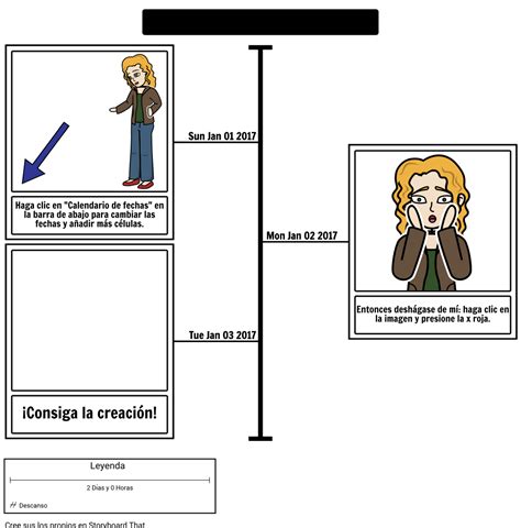Plantilla De L Nea De Tiempo Storyboard By Es Examples Hot Sex Picture