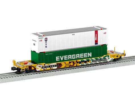 Lionel 2226602 O Husky Stacks Trailer Train #56317 w/graffiti