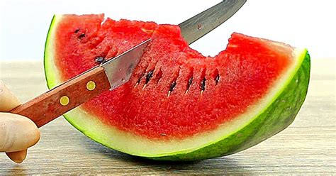 How To Cut Watermelon Like A Pro - DIY Joy