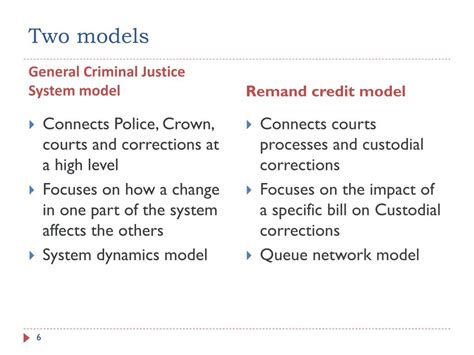 PPT Two Distinct Models Of The Criminal Justice System In B C