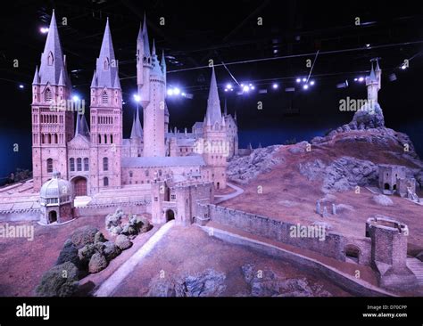 La Realizzazione Di Harry Potter Il Castello Di Hogwarts Modello In