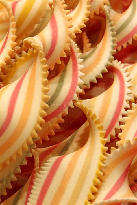 Pasta Ribbons With Serrated Edges Stock Photo Image 36076610