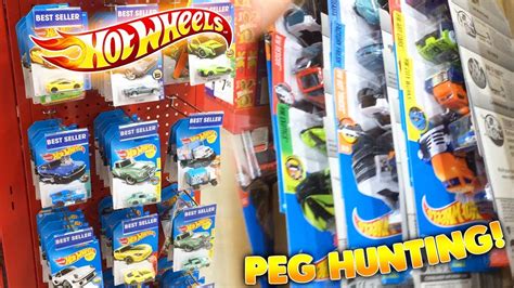 Hot Wheels Peg Hunting At The Reject Shop YouTube