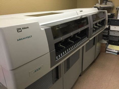 Used ABBOTT LABS ARCHITECT Ci 4100 Chemistry Analyzer For Sale DOTmed