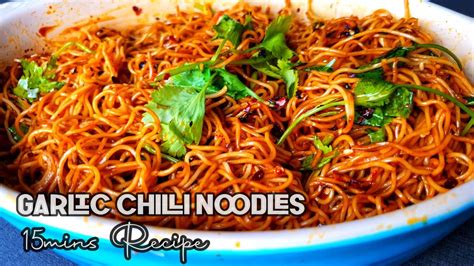 resepi mee  senang mins easy mee recipe garlic chilli