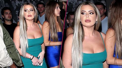 Brielle Biermann Flaunts Cleavage After Naked Video Scandal