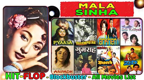 Mala Sinha Hit And Flop All Movies List Box Office Collection Mala