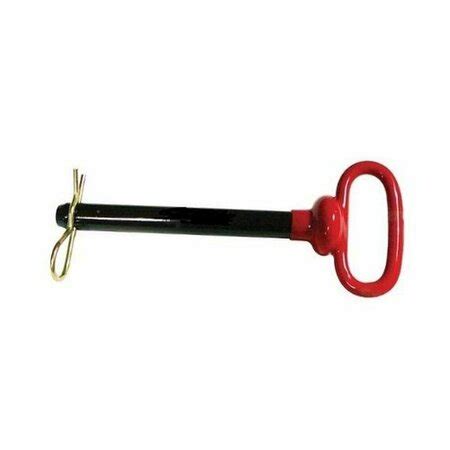 Aftermarket Red Handle Hitch Pin With Grip Clip Hii Zoro