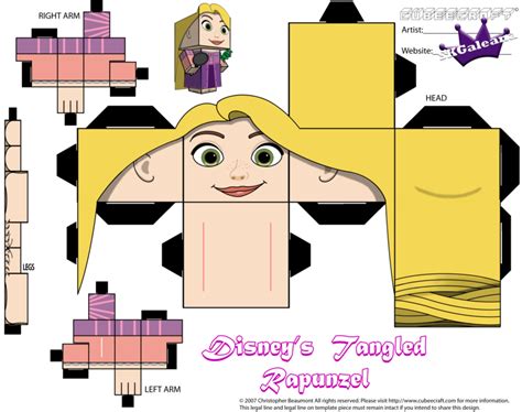 Cubeecraft Sencillos De Las Princesas Disney Manualidades A Raudales