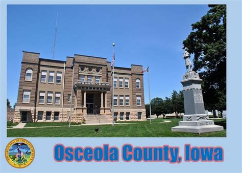 Osceola County, Iowa | Osceola county, Iowa, Osceola